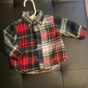 Polo by Ralph Lauren Multicolor Plaid Kids Button-Down Shirt